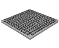 Dalle Grating aluminium